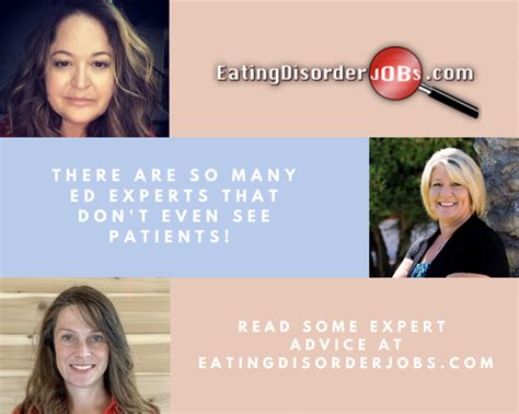 eating disorder careers.